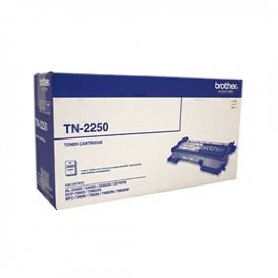 Genuine Brother Tn-2250 Laser Toner Cartridge Black 