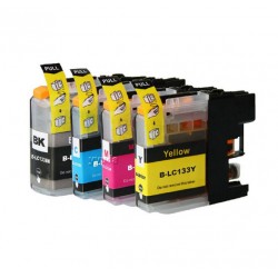 Brother Lc 131 133 Value Pack Compatible Printer Ink Cartridge 