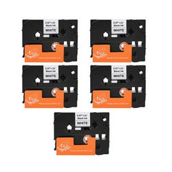 Brother Tz231 Laminated Label Tape Value Pack (5 Tapes)