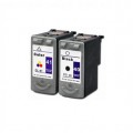 Remanufactured Canon Pg-40 Cl-41 Value Pack Printer Ink Cartridge