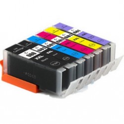 Canon Pgi-680 Cli-681 Xxl 6C With Photo Blue Value Pack Compatible Printer Ink Cartridge