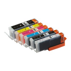 Canon Pgi-650 Cli-651 With Grey Value Pack Compatible Printer Ink Cartridge