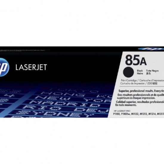 Genuine Hp 85A Ce285A Laserjet Toner Cartridge Black 