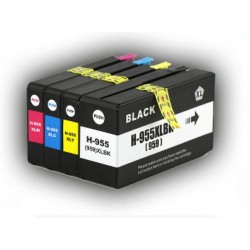 Hp 955 Xl Value Pack Compatible Printer Ink Cartridge 