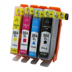 Hp 564 Xl Value Pack Compatible Printer Ink Cartridge