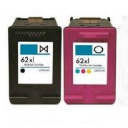 Remanufactured Hp 62 Value Pack 