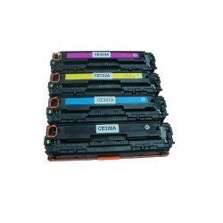 Hp 128A Ce320A 321 322 323 Value Pack Compatible Printer Toner Cartridge 