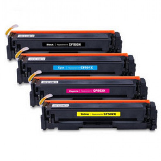Hp 202A 202X Cf500 Black Compatible Printer Toner Cartridge