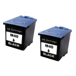 M40 Black Fax Ink Twin Value Pack