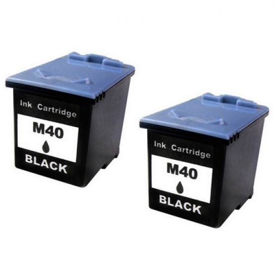 M40 Black Fax Ink Twin Value Pack