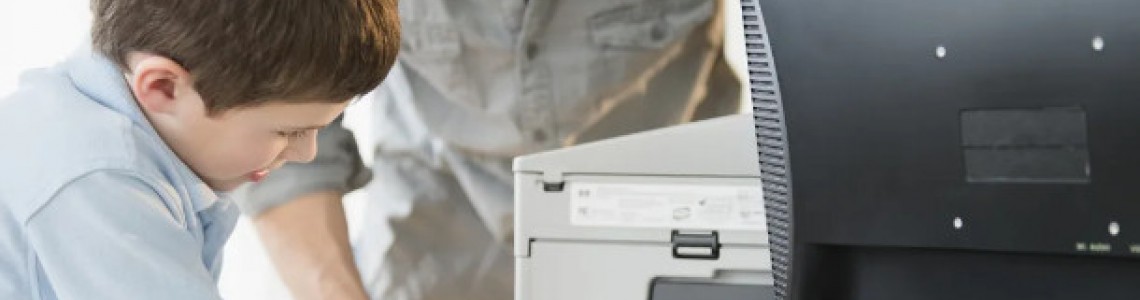 What if my printing paper stuck at the back of my printer?